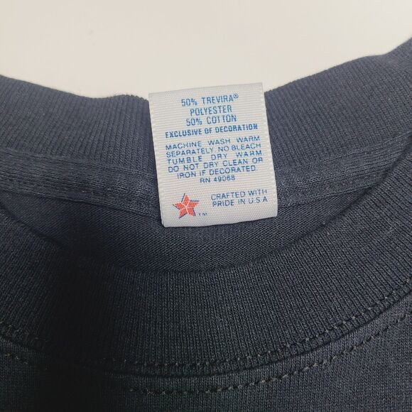 Vintage Eracism T-Shirt Double Sided Adult Size XL 90's Soffe Made In USA - Picture 7 of 8